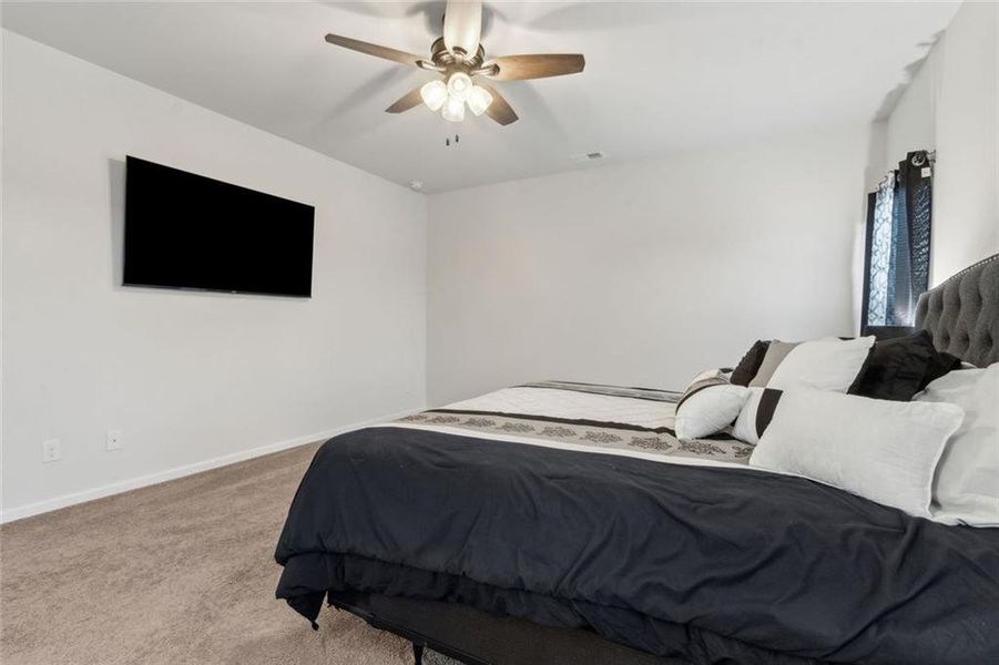 Furnished interior view inside a new home in Waterside at Riverwalk, Bethlehem (Image 33). Furnished interior view inside a new home in Waterside at Riverwalk, Bethlehem (Image 33).