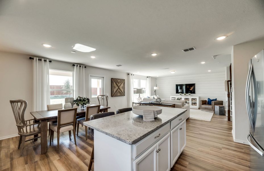 Representative furnished interior of a home built from the Sandalwood by Centex in Cottonwood, Howe (Image 16).
