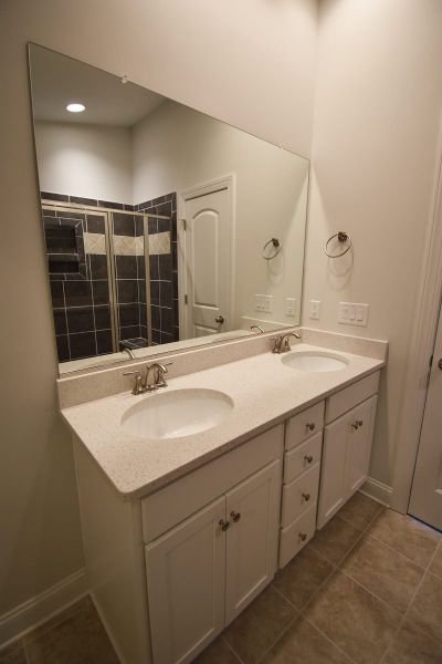 Representative furnished interior of a home built from the Cayman X by Keystone Homes NC in Trellises, High Point (Image 5).