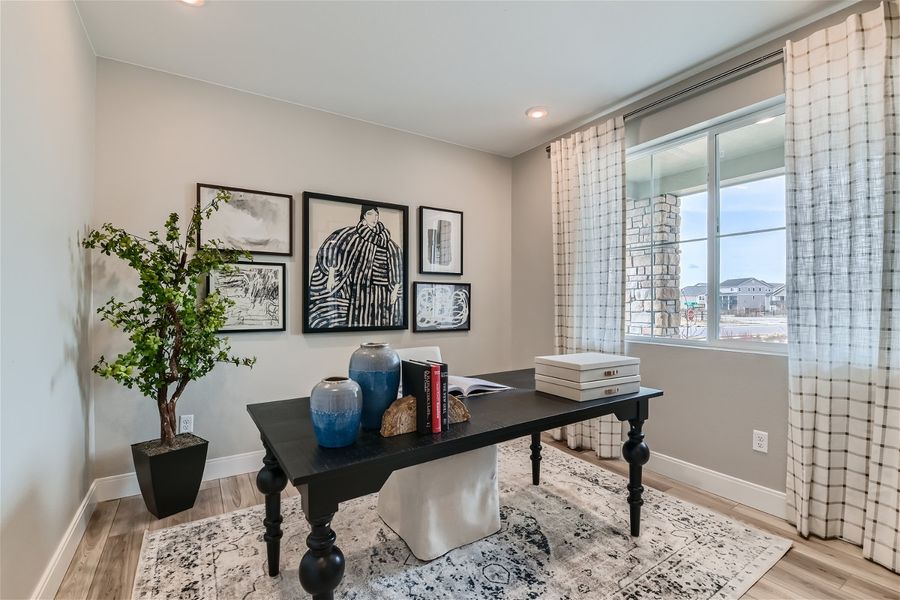 Furnished interior view inside a new home in Brighton Crossings, Brighton (Image 20).