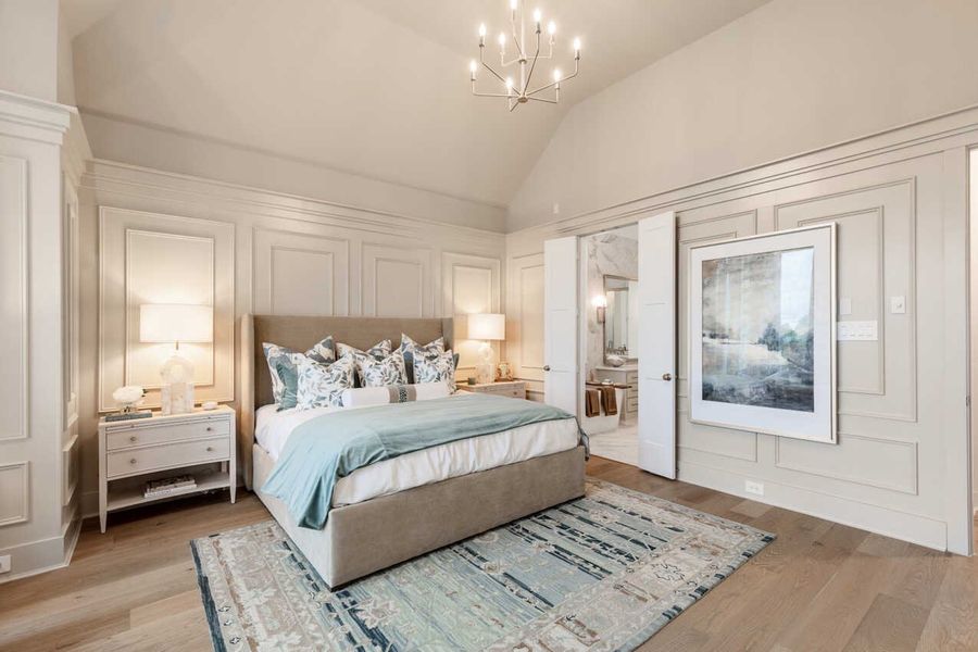 Representative Primary Bedroom - some options shown