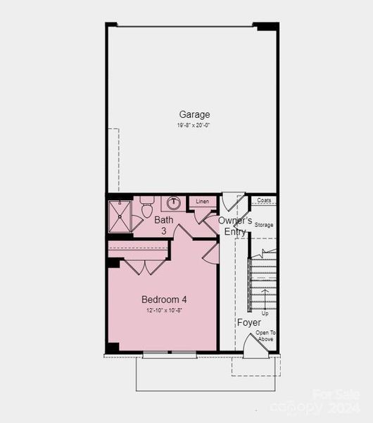 Structural options added include: first floor guest suite, ledge in owner's shower.