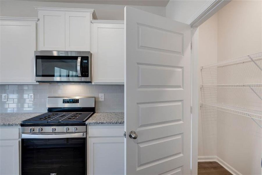 Furnished interior view inside a new home in Jackson Landing, Jefferson (Image 9).