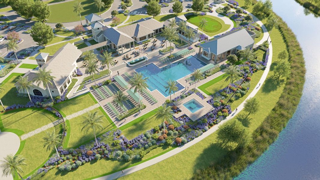 Community amenities associated with the Liberty 4 by Neal Communities in Boca Royale Golf & Country Club at Wellen Park, Englewood (Image 20).