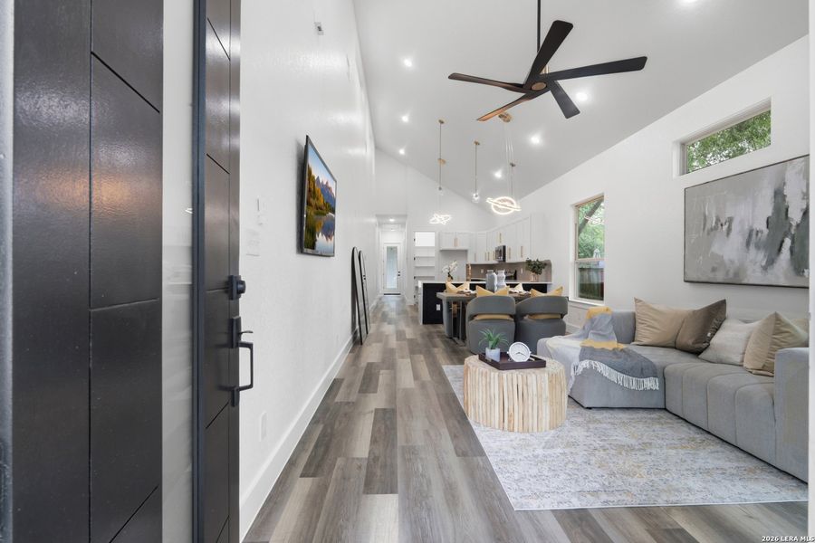 Furnished interior view inside a new home in , San Antonio (Image 18).