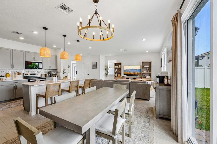 Furnished interior view inside a new home in Messina Place, Homestead (Image 39).