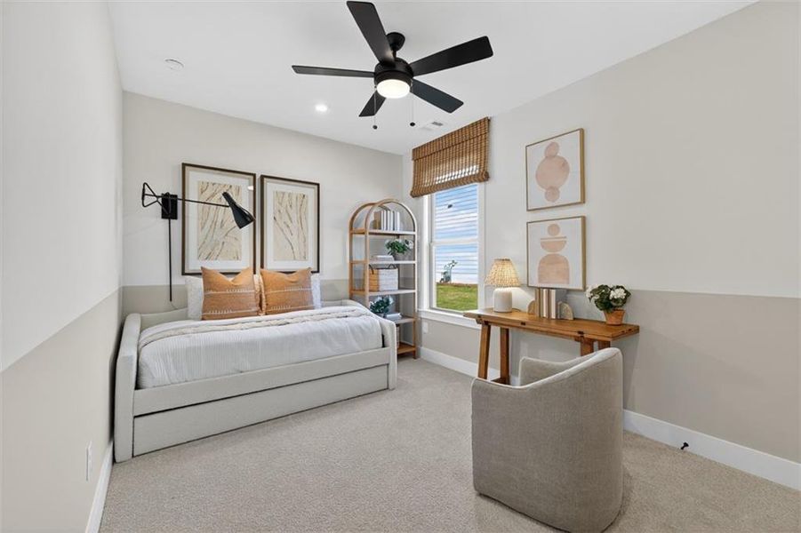 Furnished interior view inside a new home in Del Webb Chateau Elan, Hoschton (Image 14).