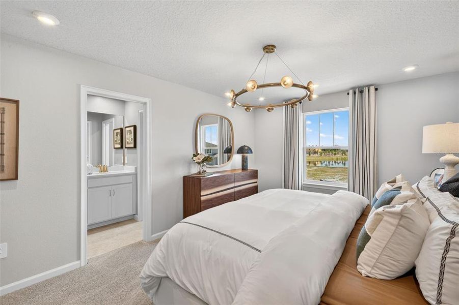 Furnished interior view inside a new home in Crosswind Ranch, Parrish (Image 16).