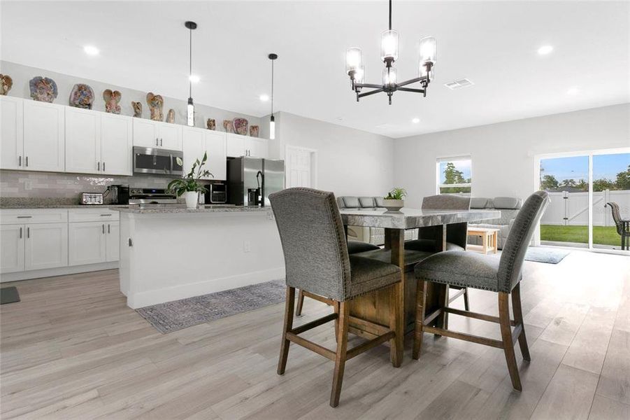 Furnished interior view inside a new home in , Ocala (Image 12).