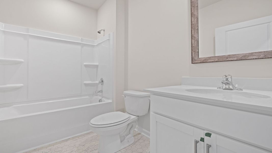 Furnished interior view inside a new home in Spring Ridge, Anderson (Image 7). Furnished interior view inside a new home in Spring Ridge, Anderson (Image 7).