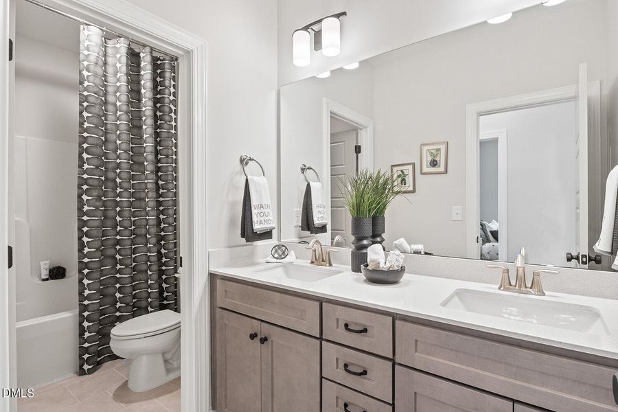 Hall bathroom
