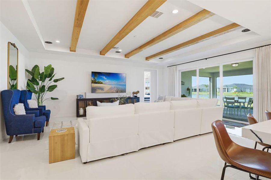 Furnished interior view inside a new home in , Punta Gorda (Image 26).