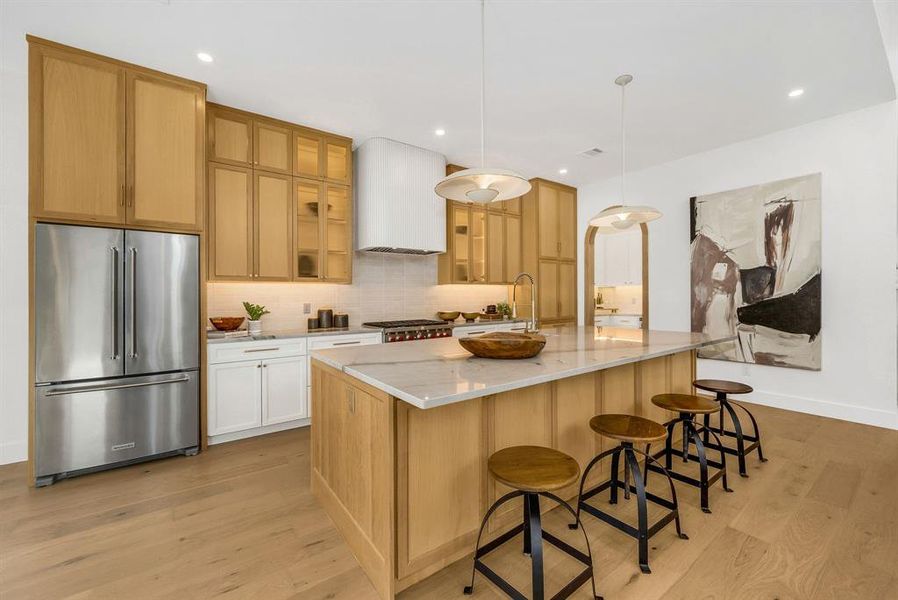Furnished interior view inside a new home in , Dallas (Image 9).
