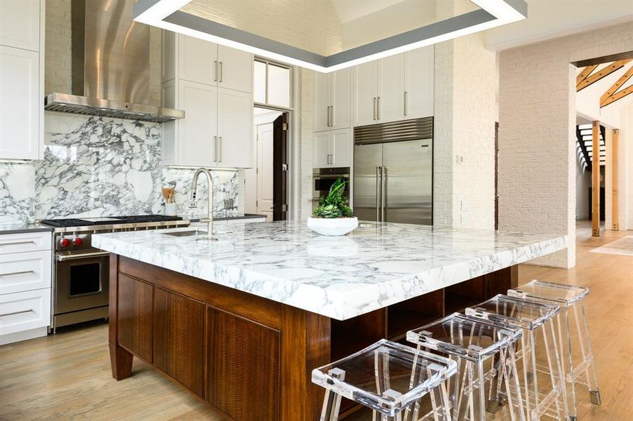 Furnished interior view inside a new home in , Dallas (Image 8).