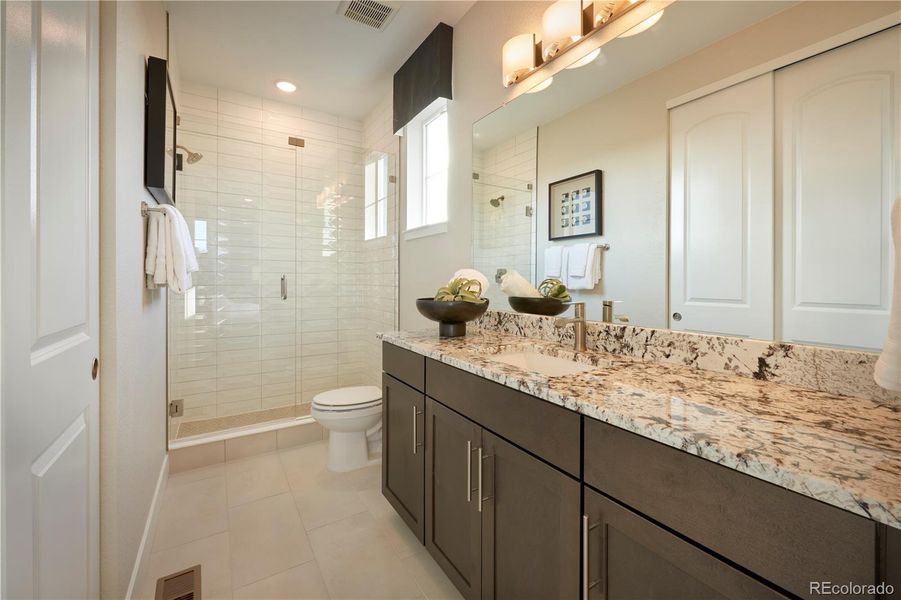 Furnished interior view inside a new home in , Aurora (Image 10).