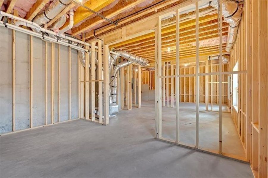 In-progress construction of a new home in , Cartersville, GA (Image 44).