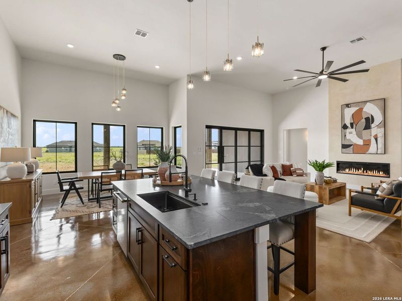 Furnished interior view inside a new home in , Seguin (Image 12). Furnished interior view inside a new home in , Seguin (Image 12).