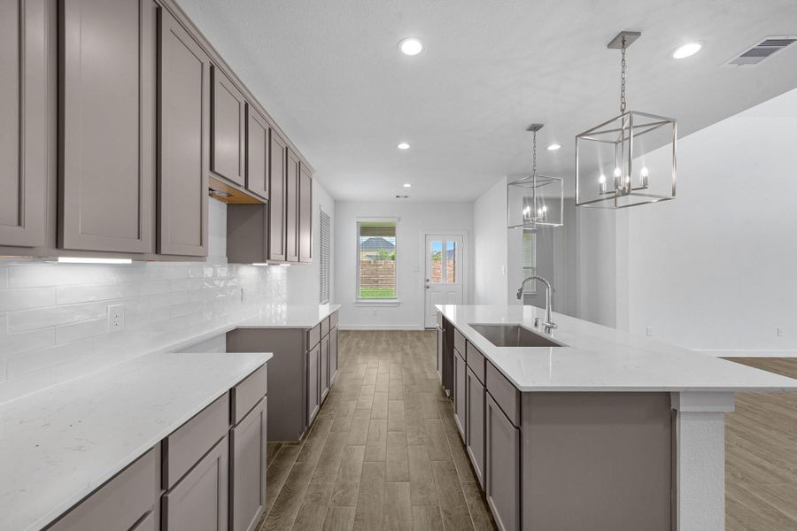 Furnished interior view inside a new home in Briarwood Crossing, Rosenberg (Image 5).