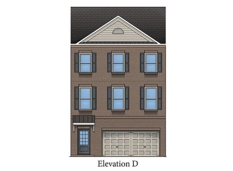 Exterior rendering of this home design in , Suwanee, GA (Image 3). Exterior rendering of this home design in , Suwanee, GA (Image 3).