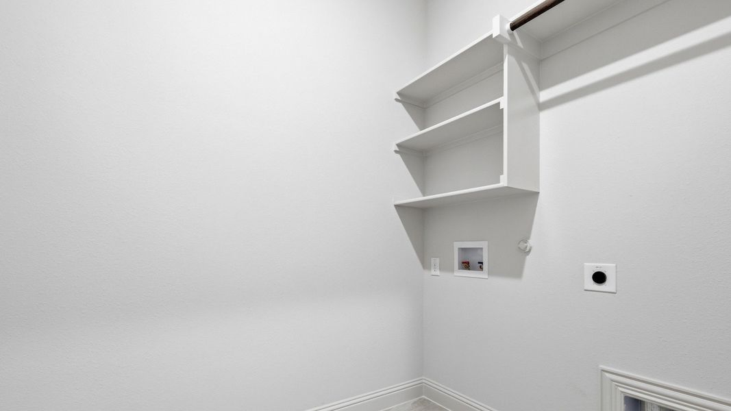 Representative furnished interior of a home built from the Tulane by DRB Homes in Green Meadows Classic, Celina (Image 11).