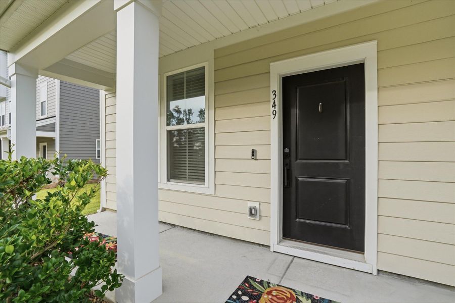 Exterior details and patio area of a home in , Moncks Corner (Image 2). Exterior details and patio area of a home in , Moncks Corner (Image 2).