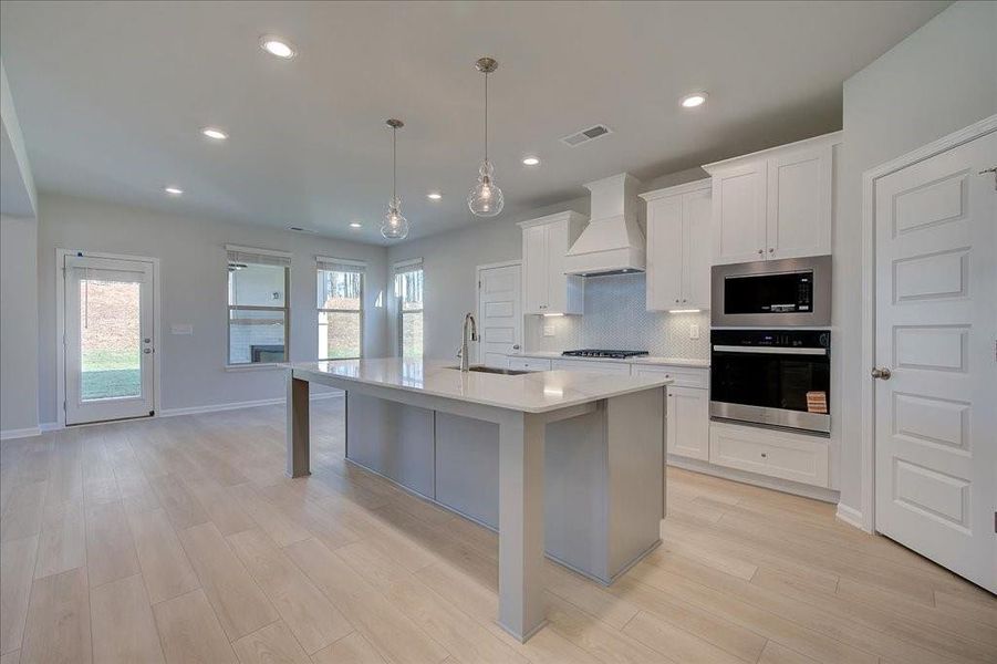 Furnished interior view inside a new home in Riverbend Overlook, Fayetteville (Image 6).