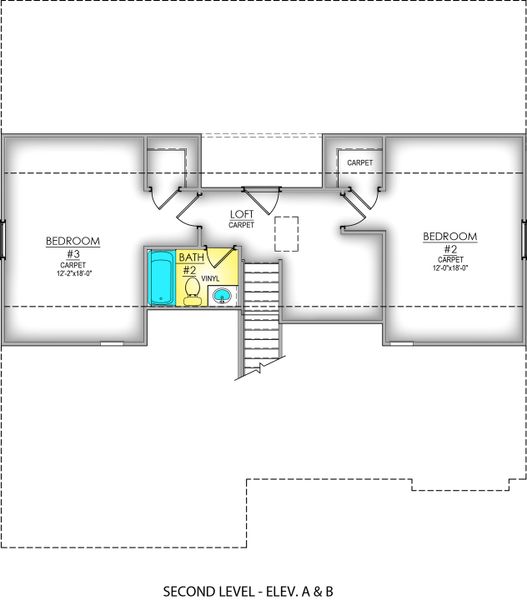Second Level (A & B) Second Level (A & B)