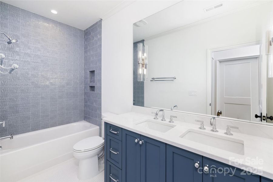 Furnished interior view inside a new home in , Charlotte (Image 5).