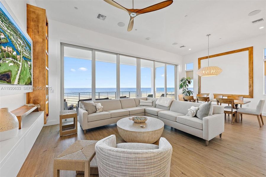 Furnished interior view inside a new home in , Fort Pierce (Image 5).
