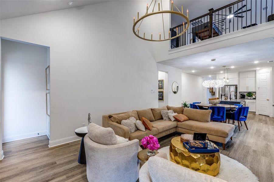 Furnished interior view inside a new home in Cambridge Crossing, Celina (Image 13).