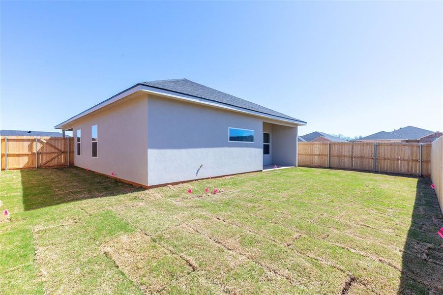 Exterior details and patio area of a home in , Abilene (Image 19).