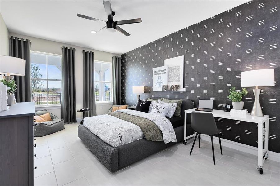 Furnished interior view inside a new home in Winter Grove, Winter Garden (Image 14).