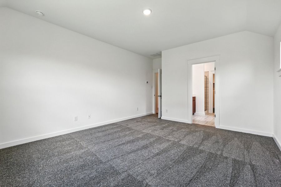 Representative unfurnished interior of a home built from the Landmark Series - Blanton by Brightland Homes in Still Water Lake Estates, Godley (Image 23). Representative unfurnished interior of a home built from the Landmark Series - Blanton by Brightland Homes in Still Water Lake Estates, Godley (Image 23).