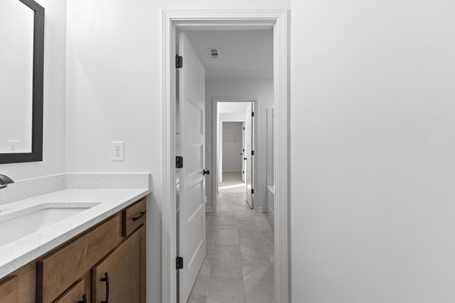 Furnished interior view inside a new home in Standing Oaks, Senoia (Image 14).