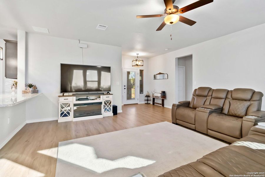 Furnished interior view inside a new home in , Devine (Image 33). Furnished interior view inside a new home in , Devine (Image 33).