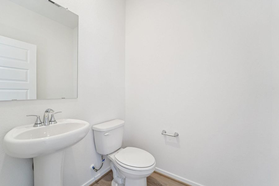 Photo is not of the actual home, but is an inspirational photo of builder’s model home and may depict options, furnishings, and/or decorator features that are not included