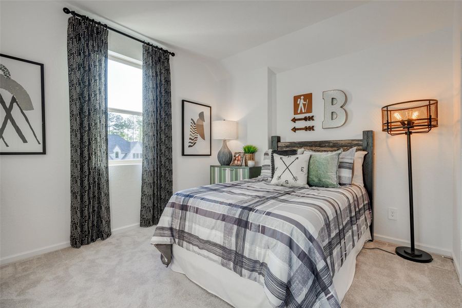 Furnished interior view inside a new home in Anniston, Katy (Image 28).