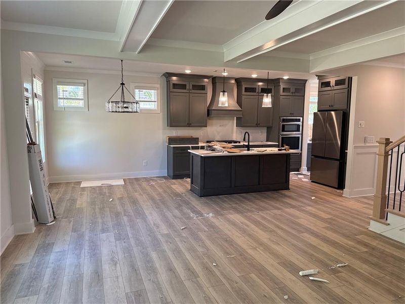 Furnished interior view inside a new home in , Lawrenceville (Image 4).