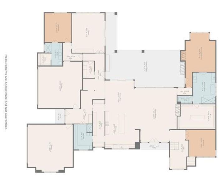2D floor plan layout of this home in , Heath, TX (Image 6).