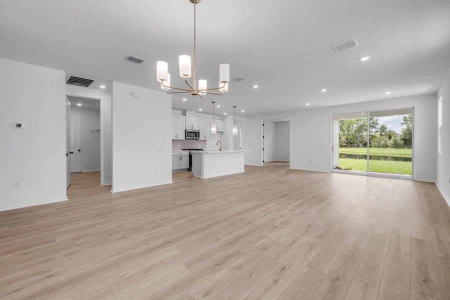 Spacious, unfurnished interior of a new home in Ardisia Park, New Smyrna Beach (Image 20). Spacious, unfurnished interior of a new home in Ardisia Park, New Smyrna Beach (Image 20).