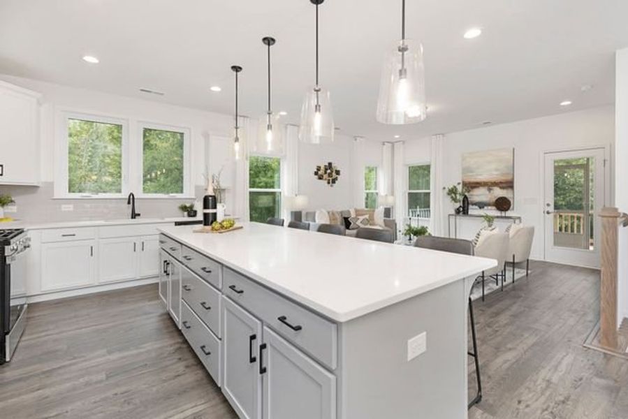 Representative furnished interior of a home built from the Cyprus by True Homes in Westbrook Falls, Colfax (Image 6).
