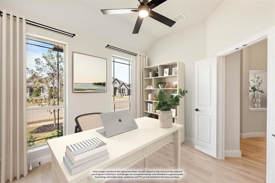 Furnished interior view inside a new home in Sunset Ridge, Alvarado (Image 11). Furnished interior view inside a new home in Sunset Ridge, Alvarado (Image 11).