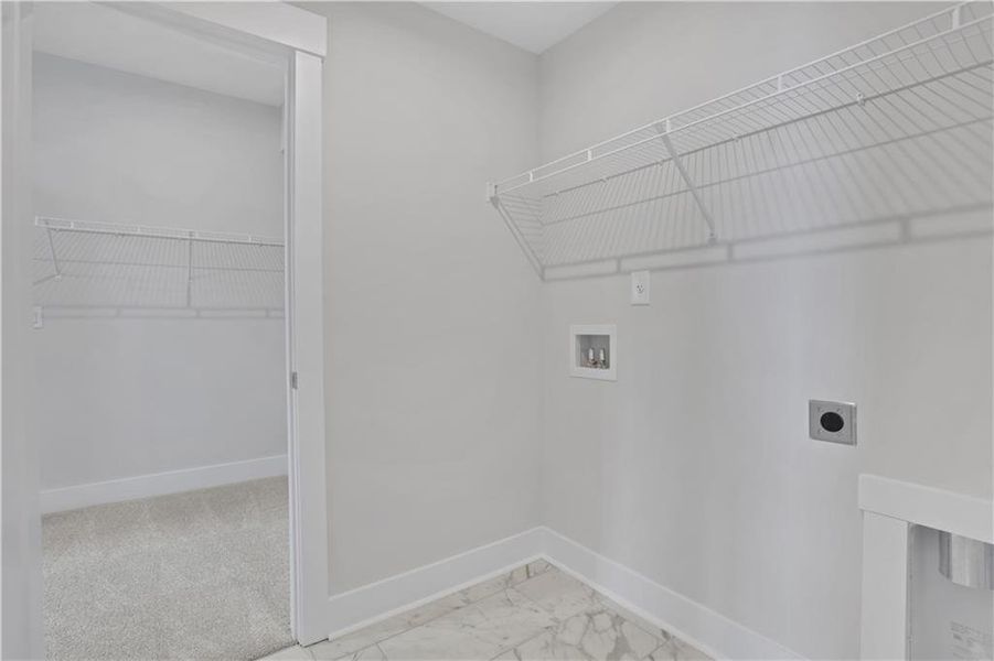 Spacious, unfurnished interior of a new home in The Paddocks at Doc Hughes, Buford (Image 24).