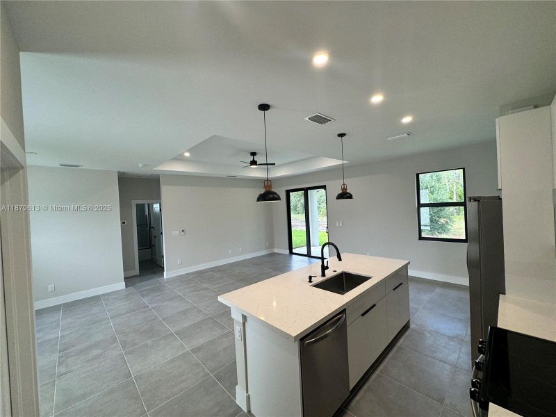 Furnished interior view inside a new home in , Lehigh Acres (Image 7).