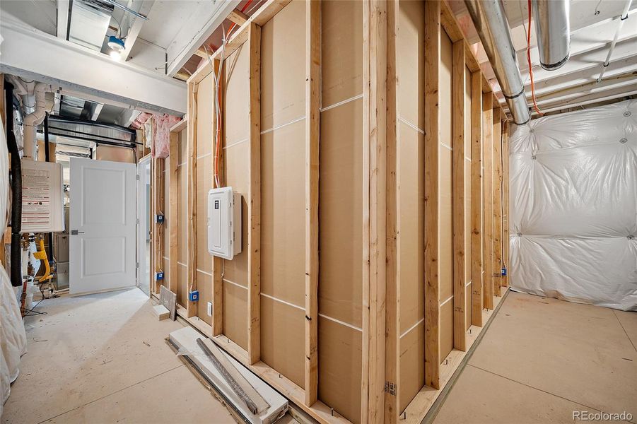 In-progress construction of a new home in Jackson Creek, Monument, CO (Image 39).