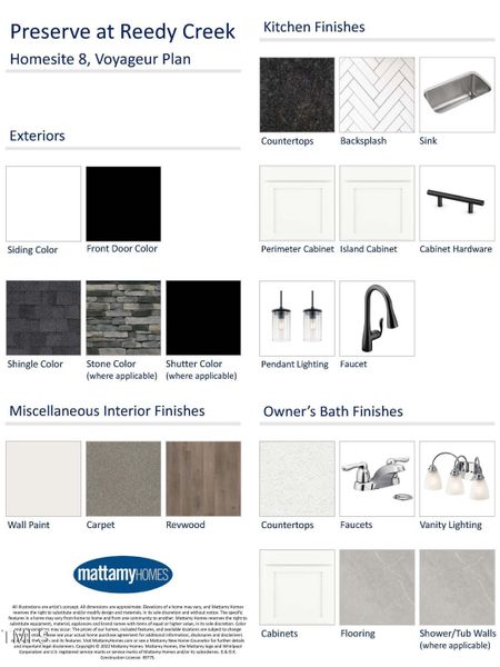 8 PRC - Home Interior Selections (4-29-2