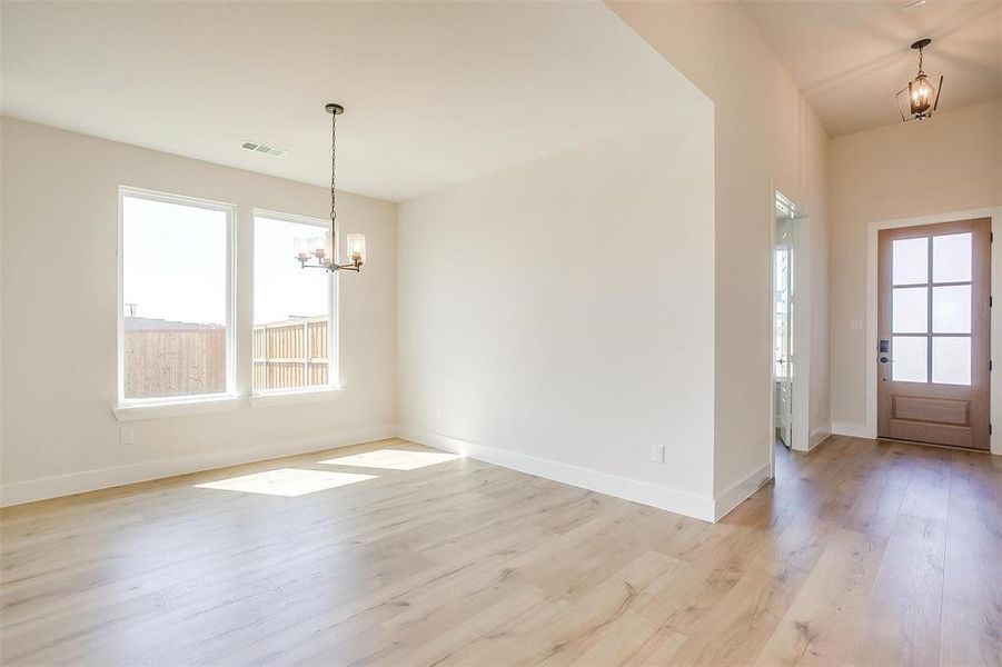 Spacious, unfurnished interior of a new home in Sweetgrass, Haslet (Image 34). Spacious, unfurnished interior of a new home in Sweetgrass, Haslet (Image 34).