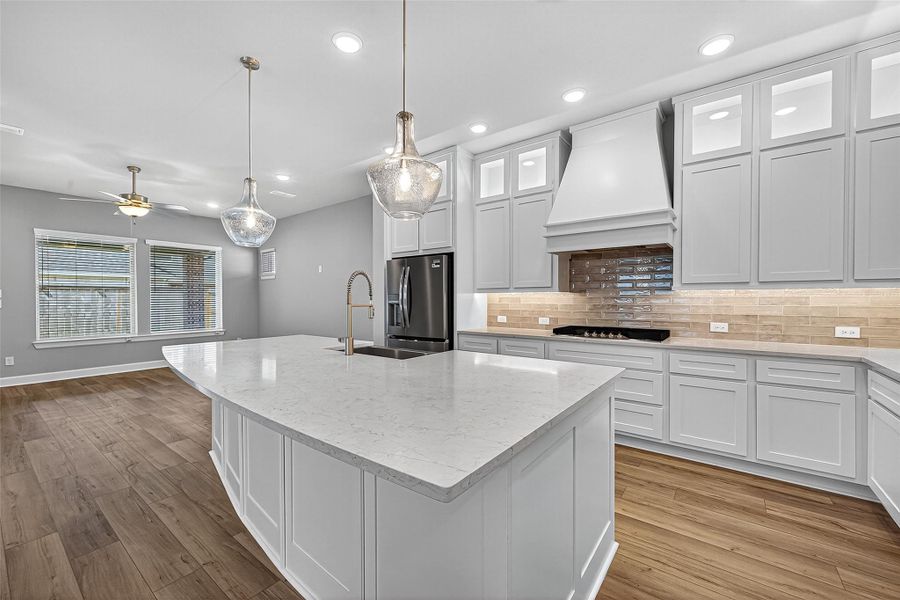Furnished interior view inside a new home in Harvest Green 45', Richmond (Image 30). Furnished interior view inside a new home in Harvest Green 45', Richmond (Image 30).