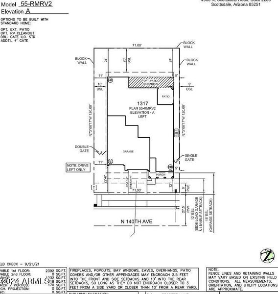 Plot Plan