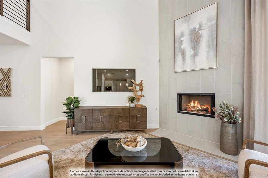 Furnished interior view inside a new home in Sutton Fields, Celina (Image 20).